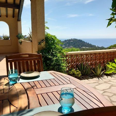 4-Star Private Villa With Heated Pool And Panoramic Sea View At Gulf De Saint Tropez Cavalaire-sur-Mer Exteriér fotografie